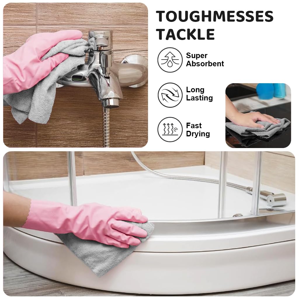 MaxWipe™ Microfiber Cloth Roll – Clean Smarter, Shine Faster