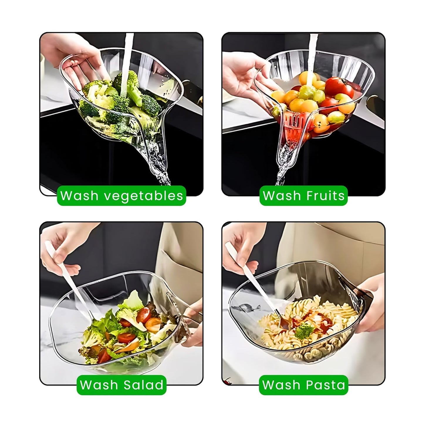 QuickDrain™ Multi-Purpose Kitchen Bowl