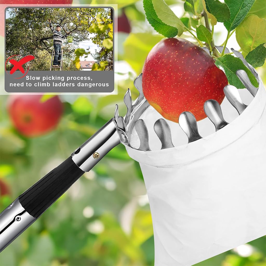 Fruit Picking Tool With Storage Bag