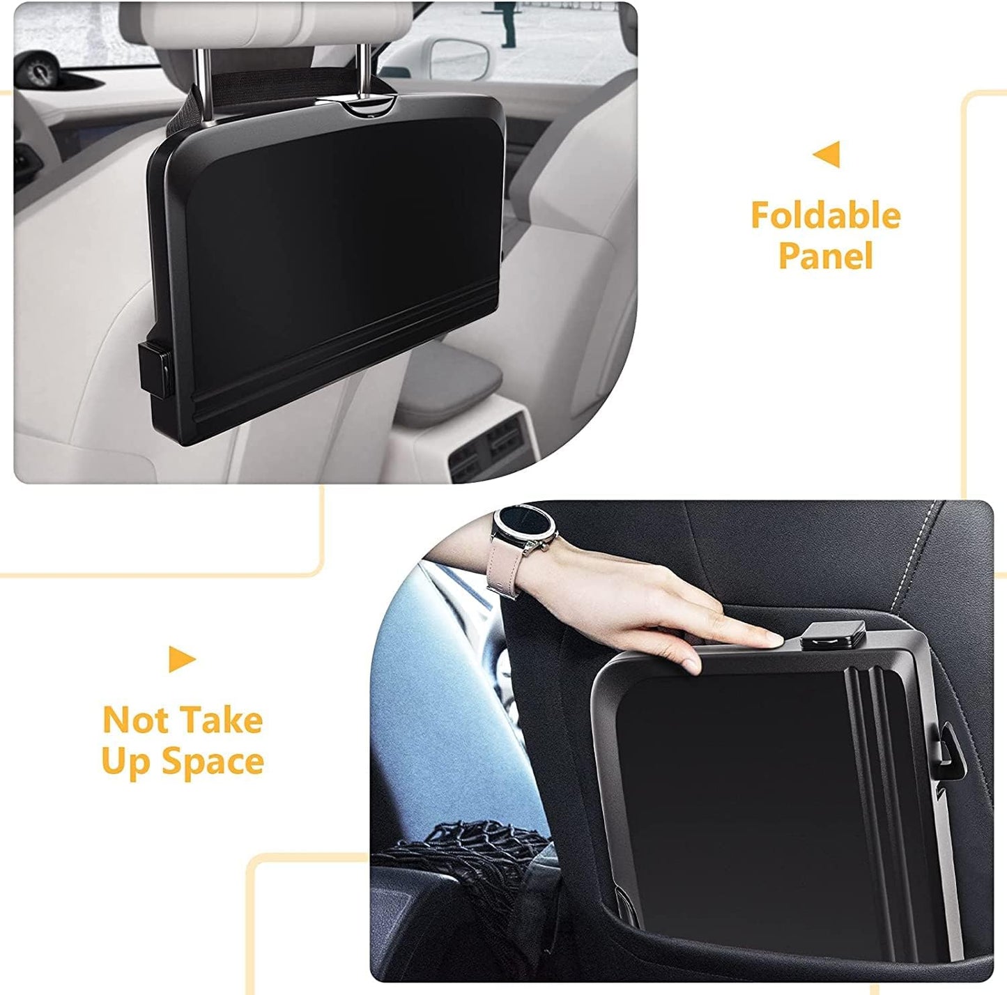 🛍️ DriveMate™ Foldable Car Seat Tray