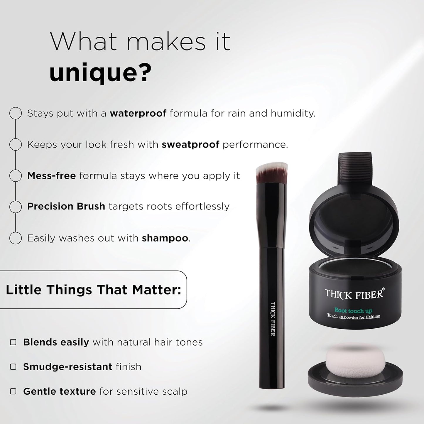 ThickFiber™ Black Hairline Powder