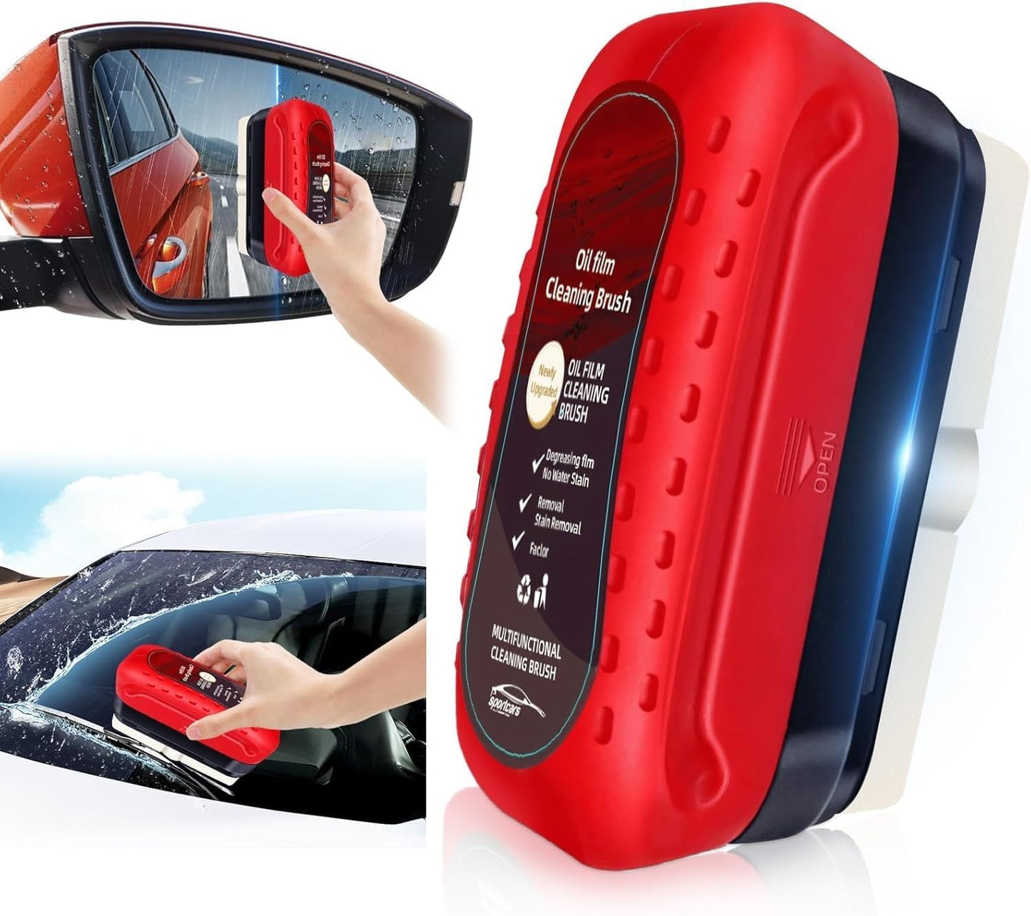 ClearGuard™ Glass Coat – Instant Rain Repellent for Windshields & Mirrors