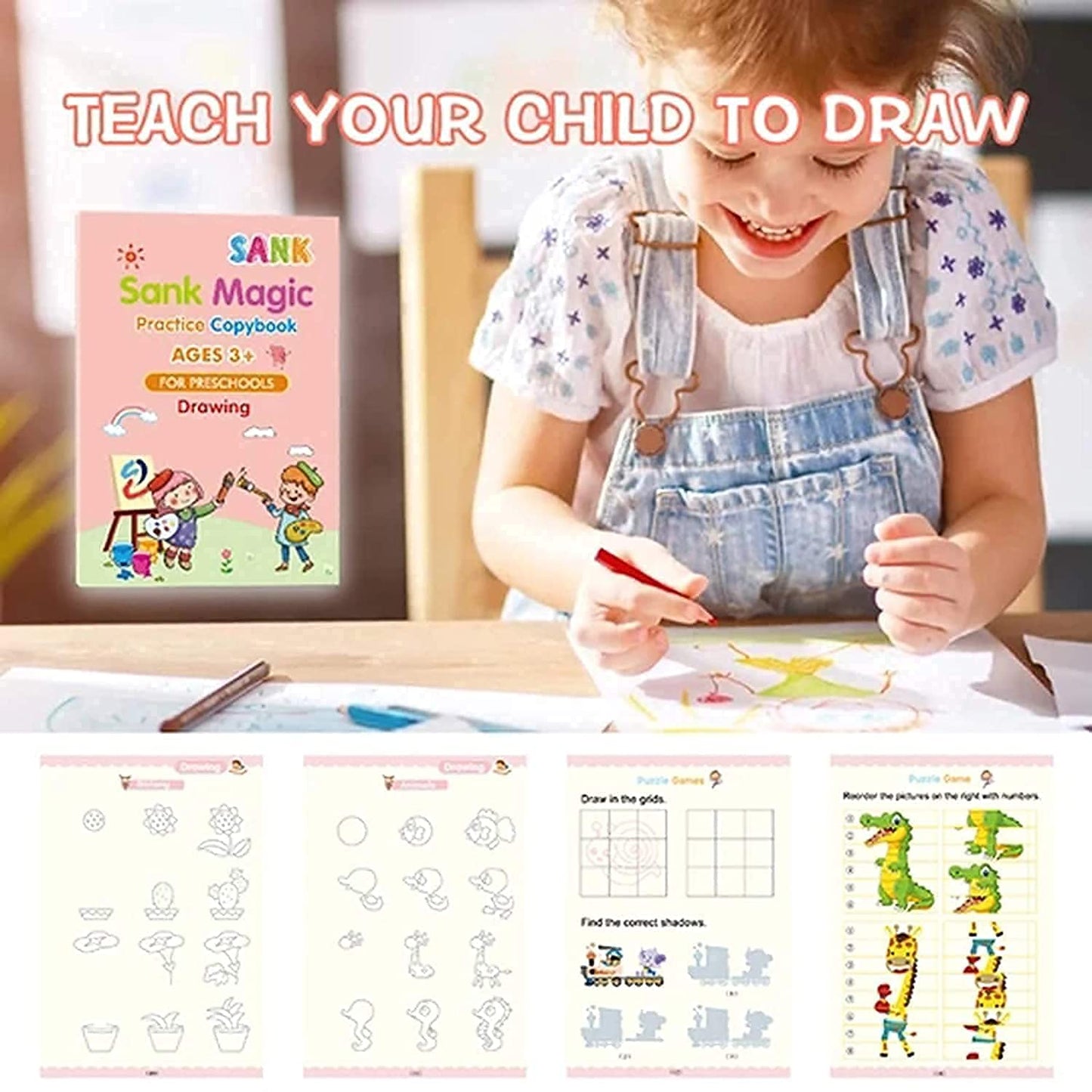 MagicWrite™ Self-Erasing Handwriting Book