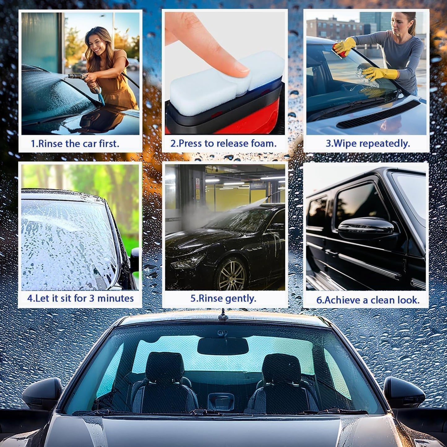 ClearGuard™ Glass Coat – Instant Rain Repellent for Windshields & Mirrors