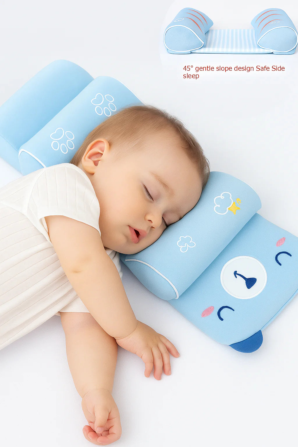 SnugNest™ Baby Head Support Pillow