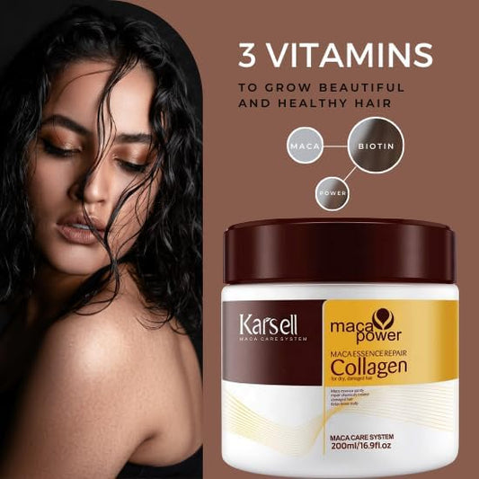 Karseell Maca Power Collagen Hair Mask - Buy 1 Get 1 Free!