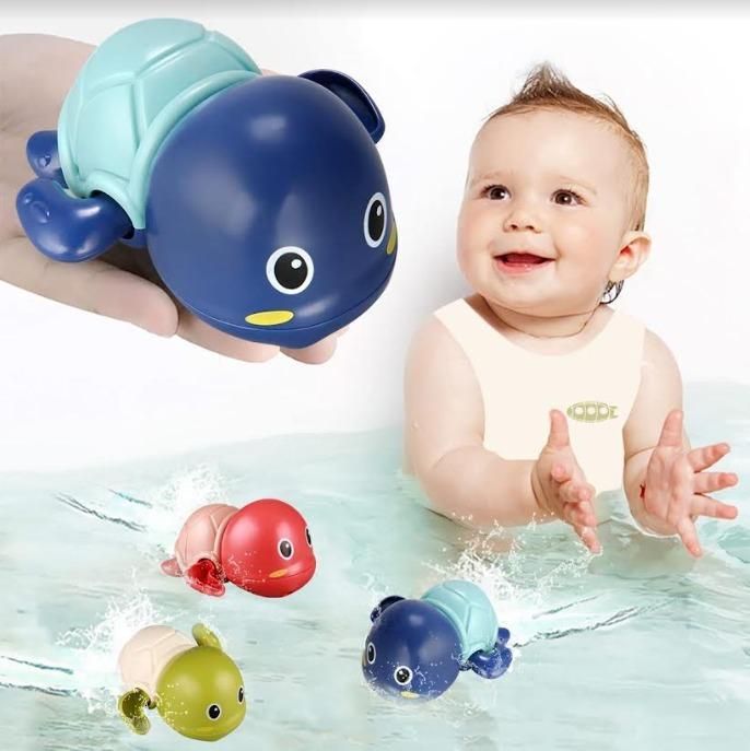 Wiggly Wave Turtle Bath Toy