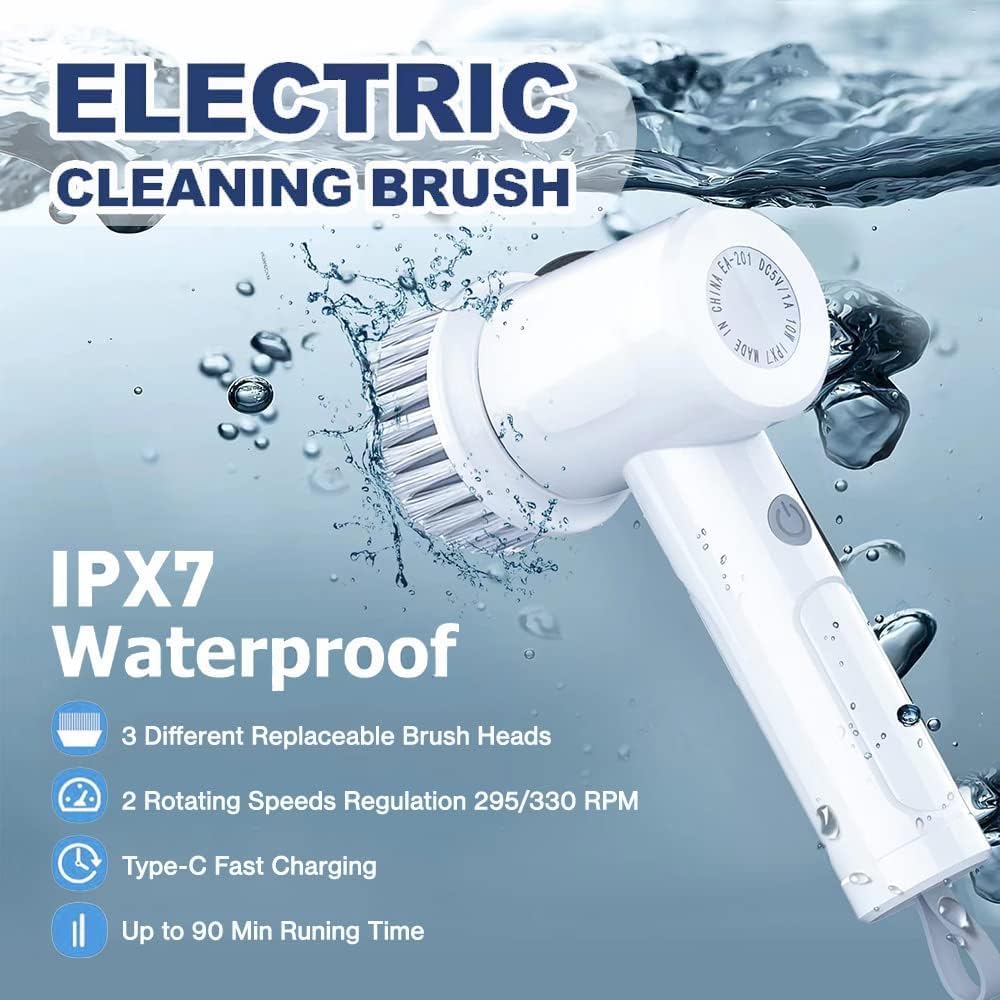 SpinPro™ Electric Scrubber - 5 in 1
