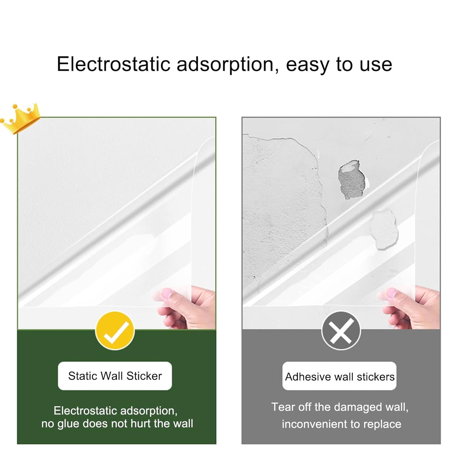 Wall Protection Film (Electrostatic) - Buy 1 Get 1 Free!