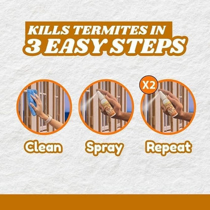 ZAVOK™ Herbal Termite Repellent Spray (150ml x 3) – Plant-Based & Child Safe
