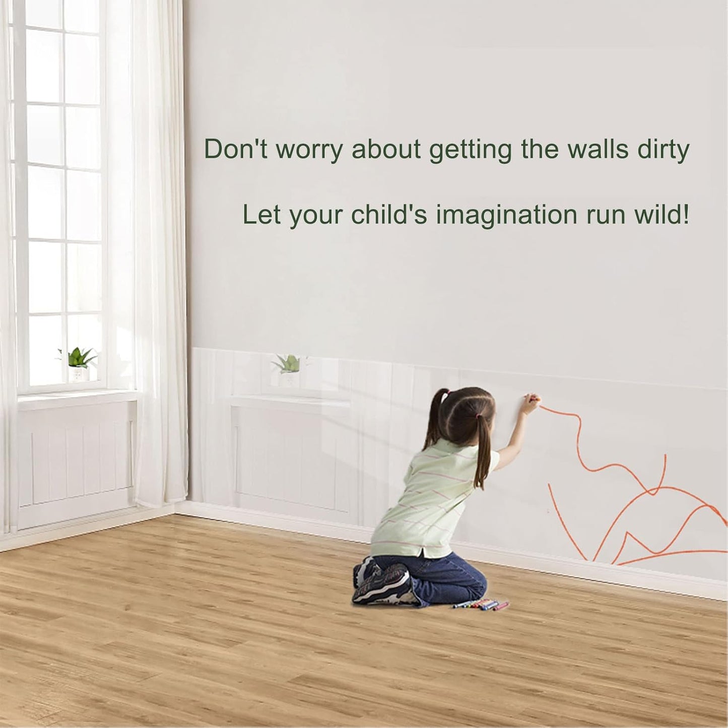 Wall Protection Film (Electrostatic) - Buy 1 Get 1 Free!