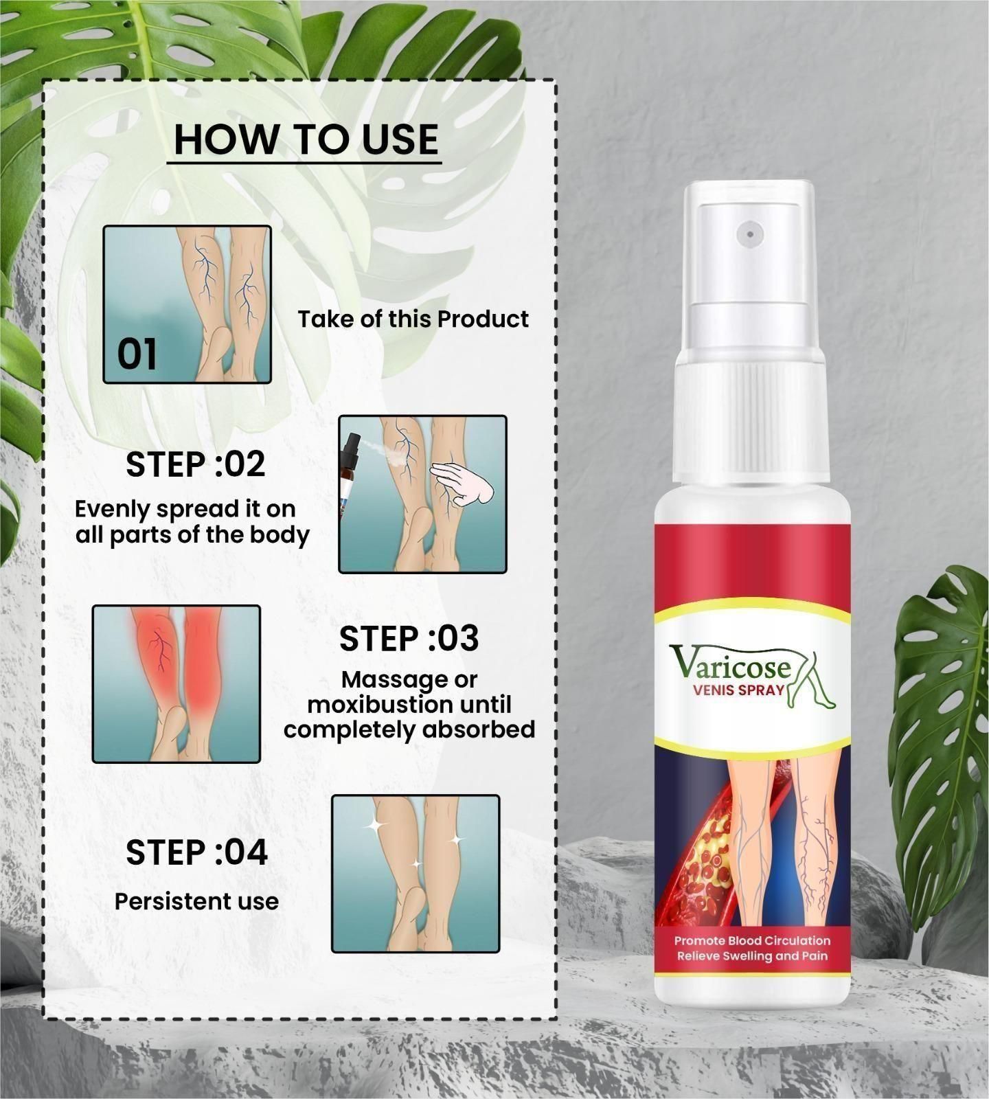 🦵 VeinEase™ Relief Spray – Your Legs Deserve Comfort