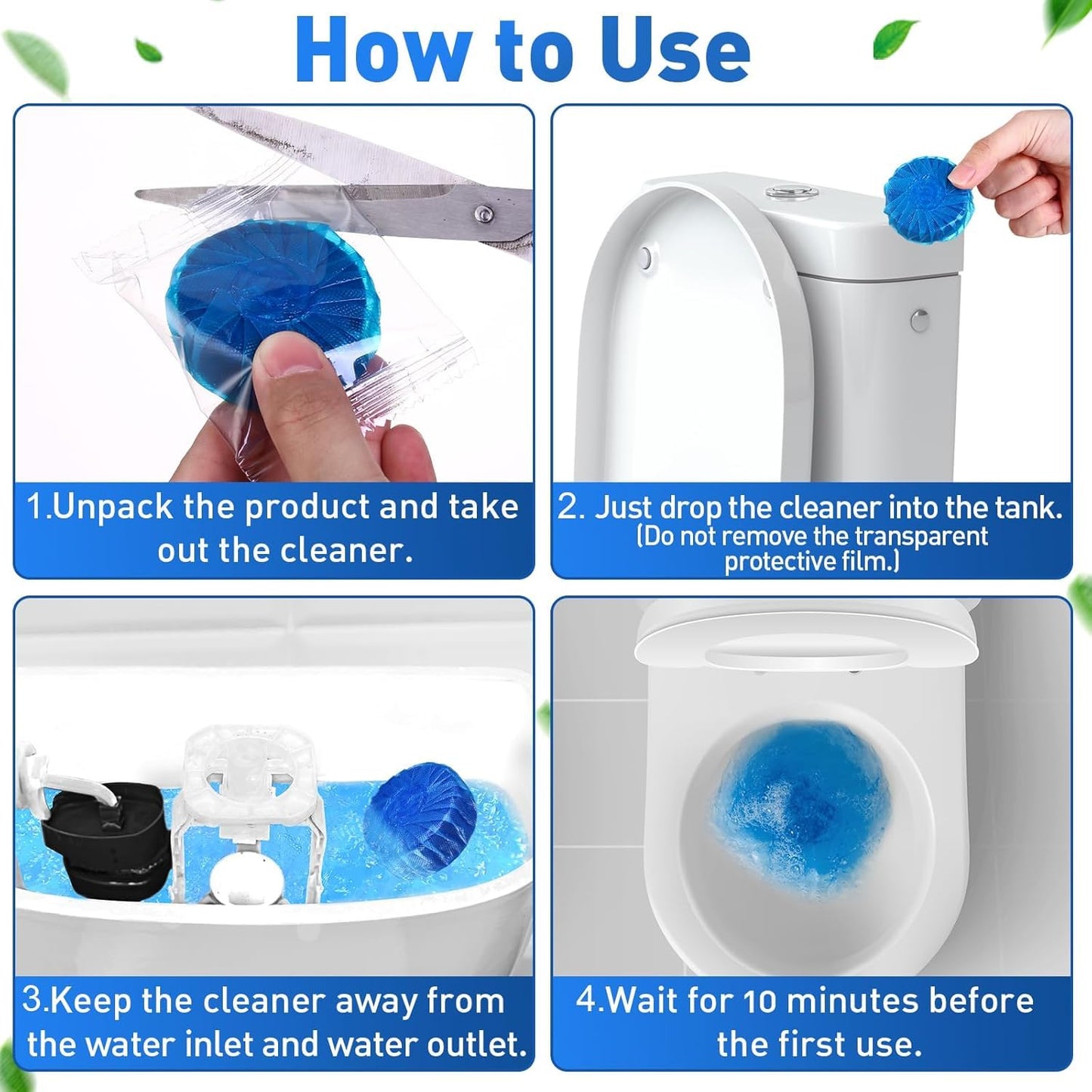 Toilet Genie™ AutoClean Tablets