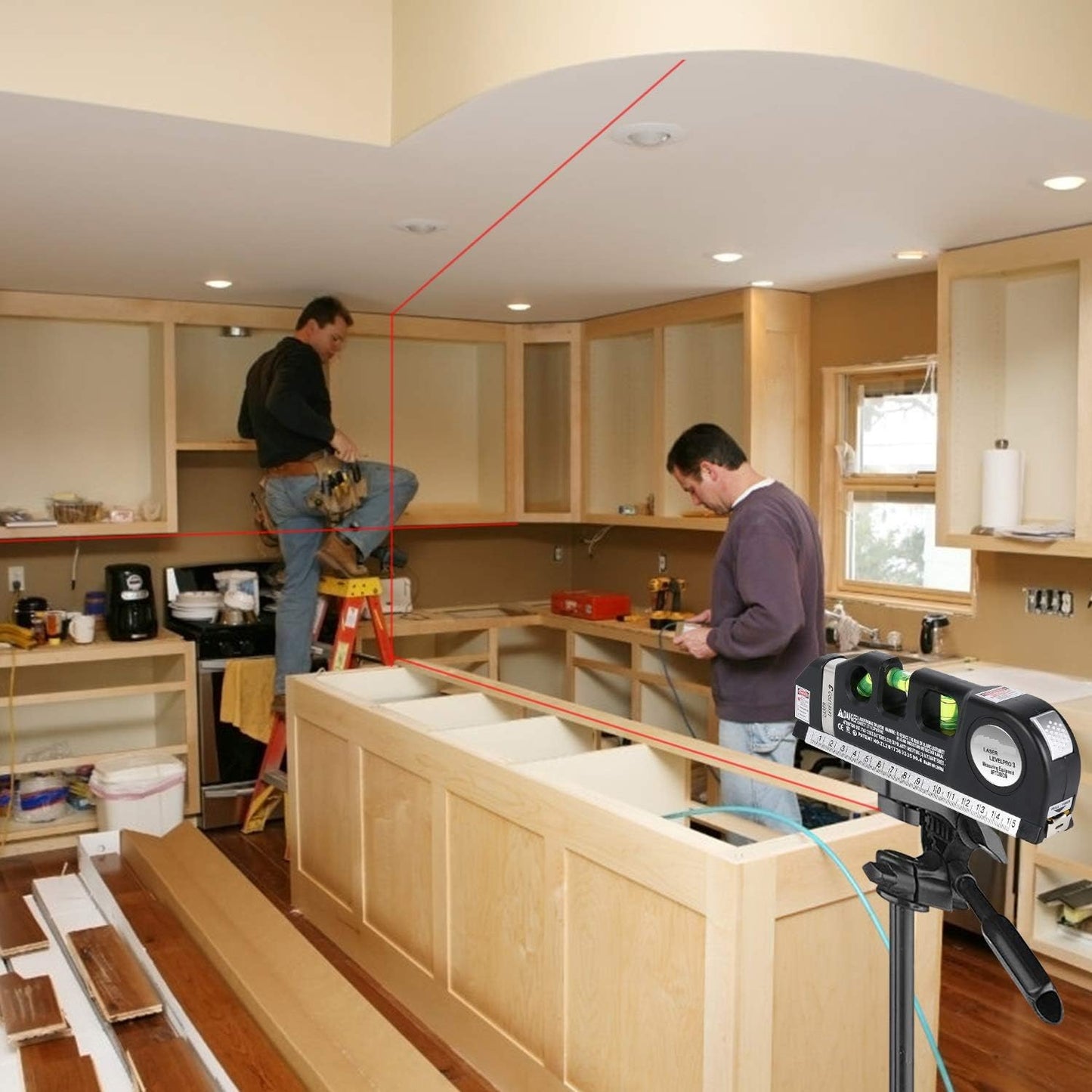 LaserLine™ 3-in-1 Level Tape