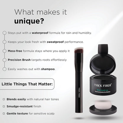 ThickFiber™ Black Hairline Powder