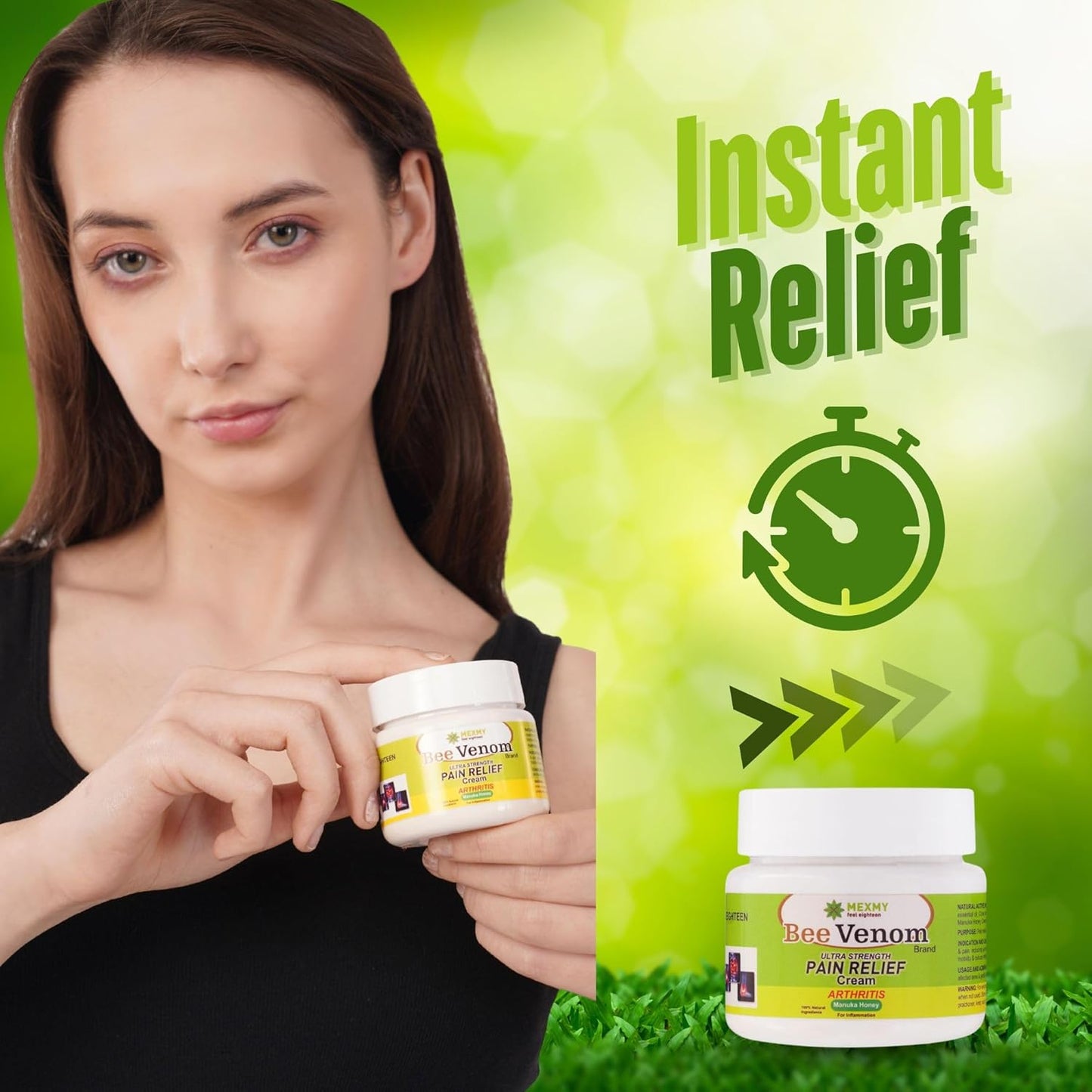 Bee Venom™ Ultra Relief Cream – Buy 1 Get 2 Free!