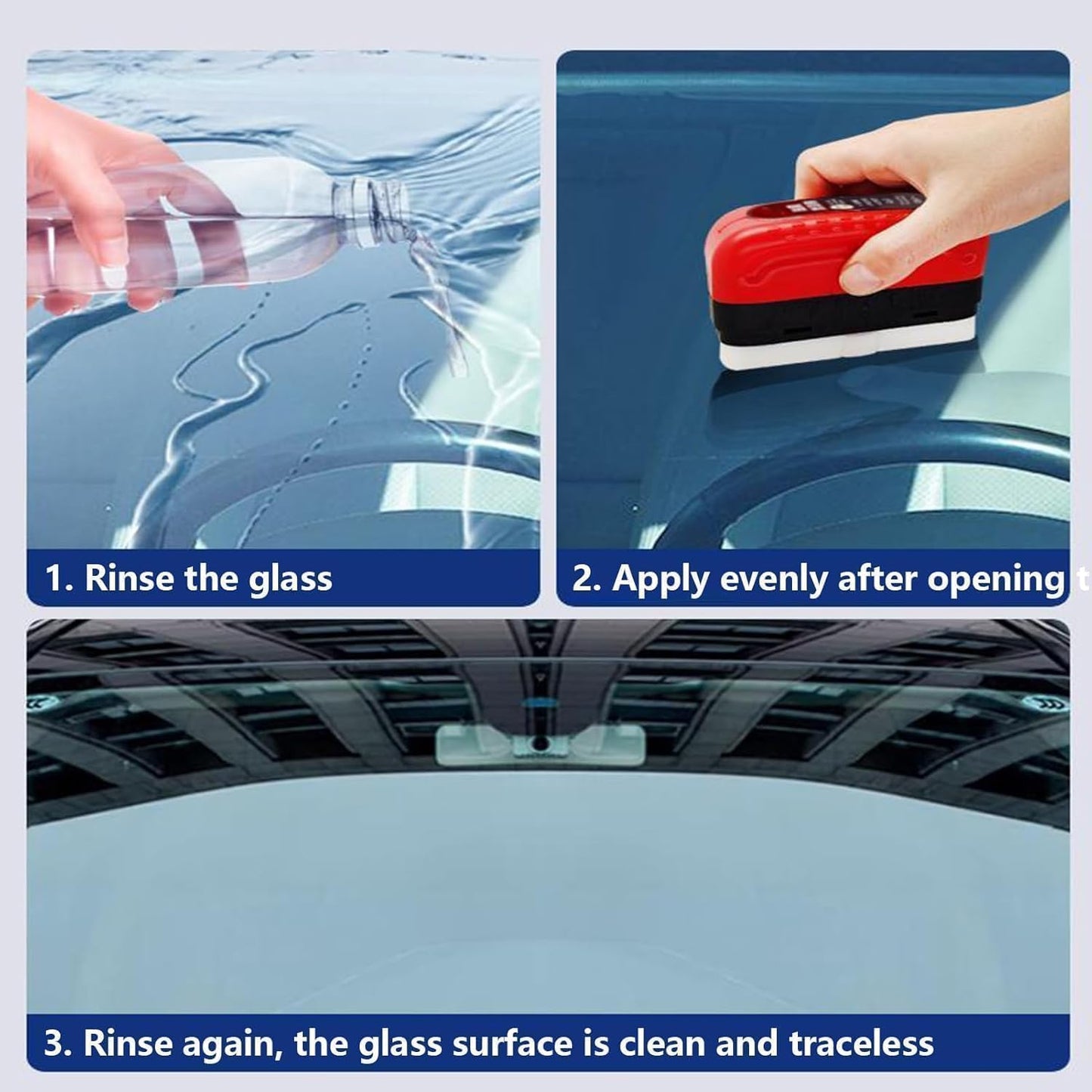 ClearGuard™ Glass Coat – Instant Rain Repellent for Windshields & Mirrors
