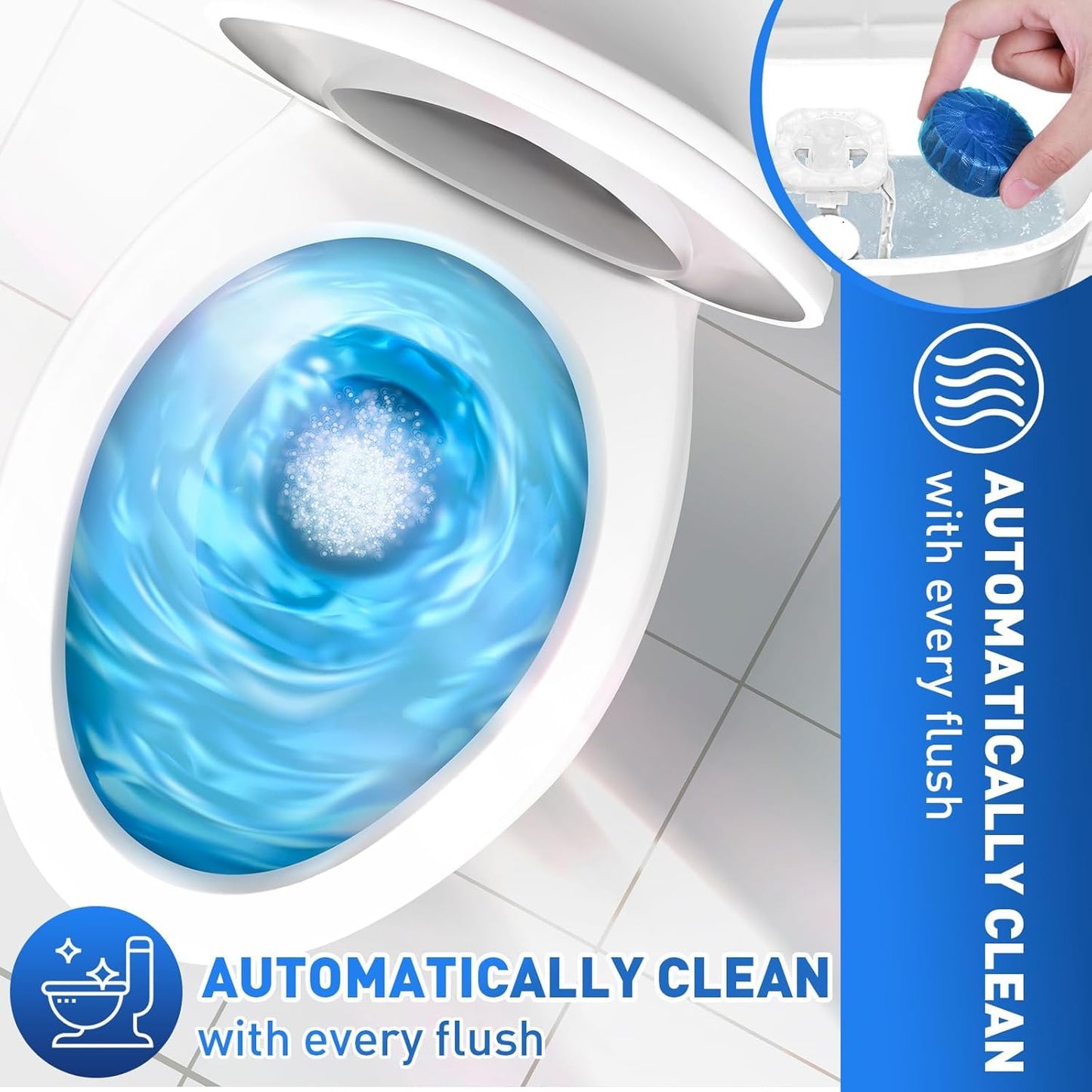 Toilet Genie™ AutoClean Tablets