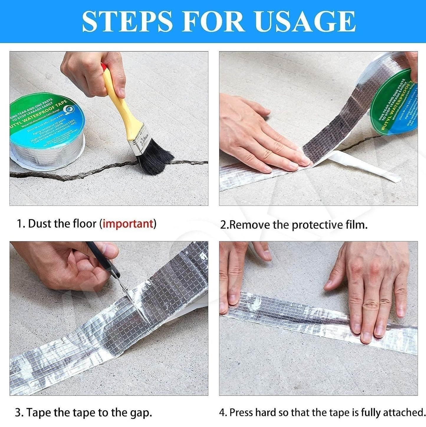 Chutki Shield™ Aluminium Waterproof Tape