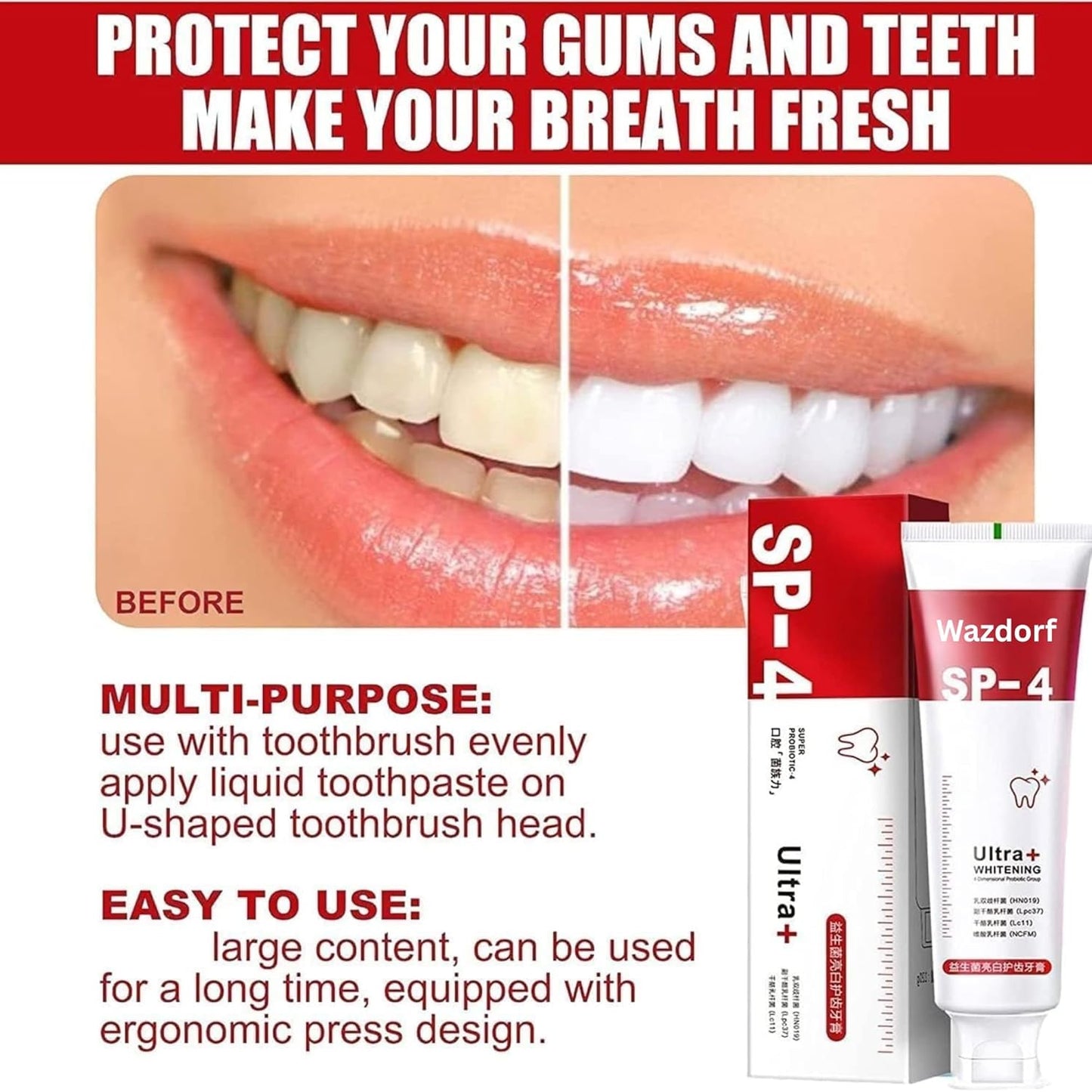 BrightFix™ Toothpaste - Buy 1 Get 1 Free!