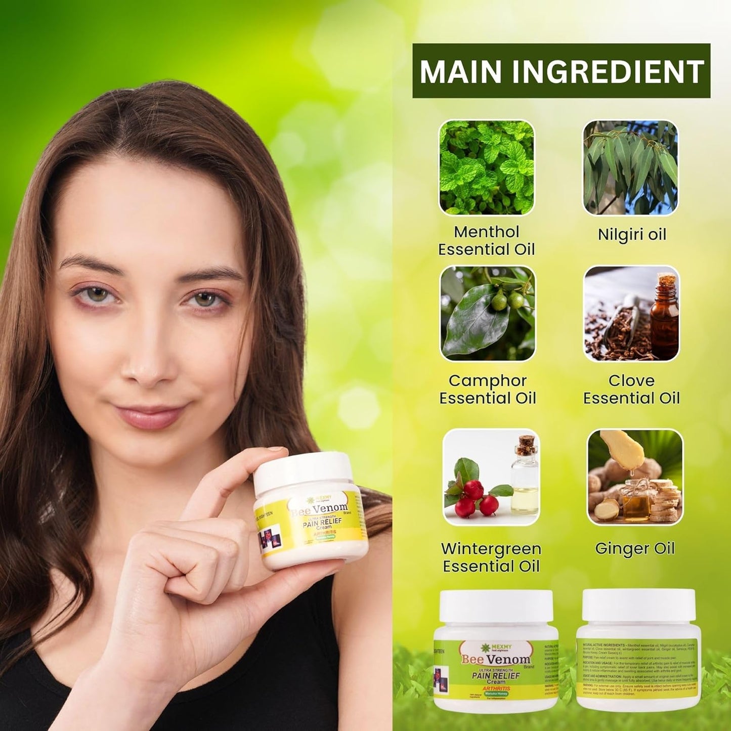 Bee Venom™ Ultra Relief Cream – Buy 1 Get 2 Free!
