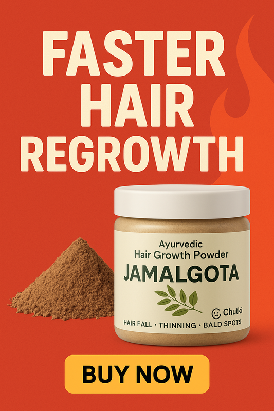 AyurVedaRoot™ Jamalgota Hair Powder