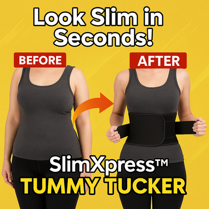 SlimXpress™ Tummy Tucker Belt – Instant Shape, All-Day Comfort