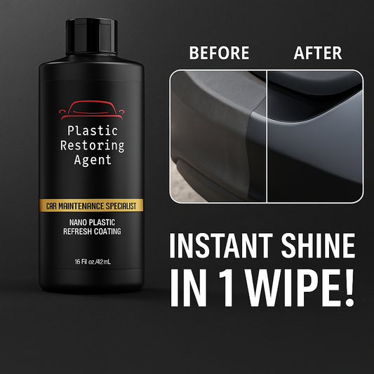 ShinePro™ Plastic Restorer – Make Faded Plastic Look BRAND NEW! (Pack of 2)