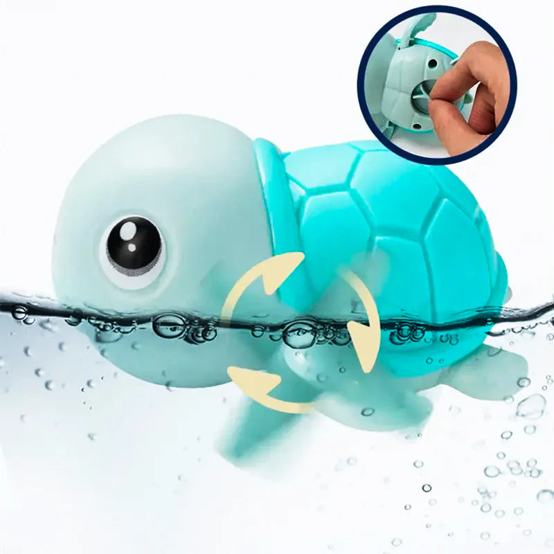 Wiggly Wave Turtle Bath Toy